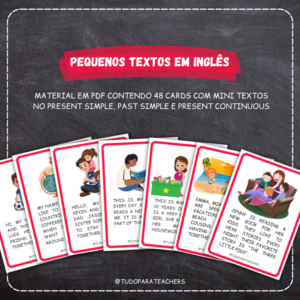 Pequenos textos em inglês