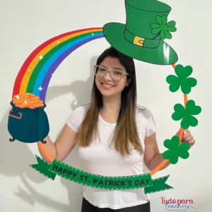 Moldura bambolê - Saint Patrick's day