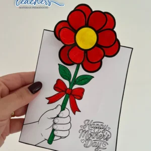 Mother’s day - Cartão flor